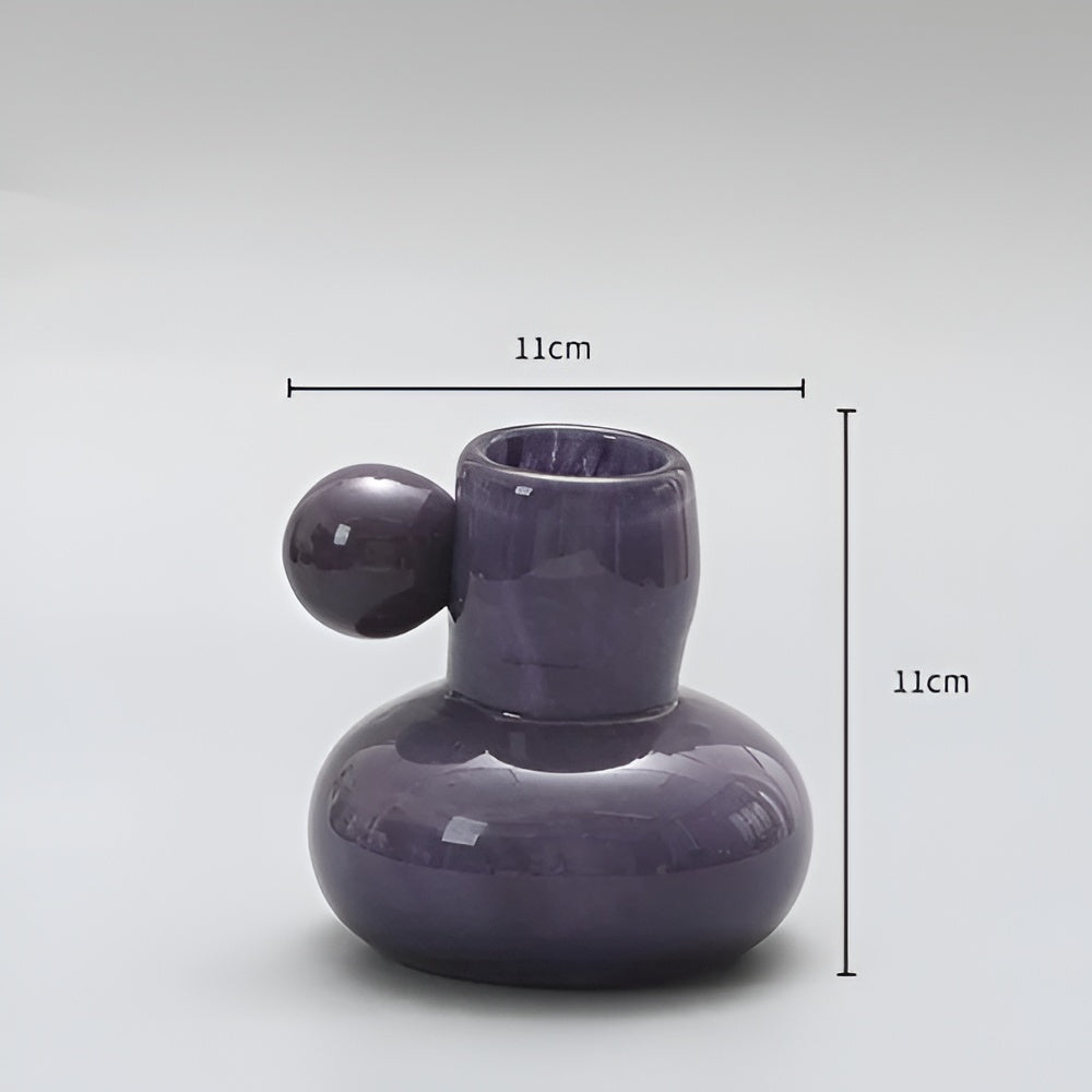 Norvo | Celestial Nordisk Glass Lysestake