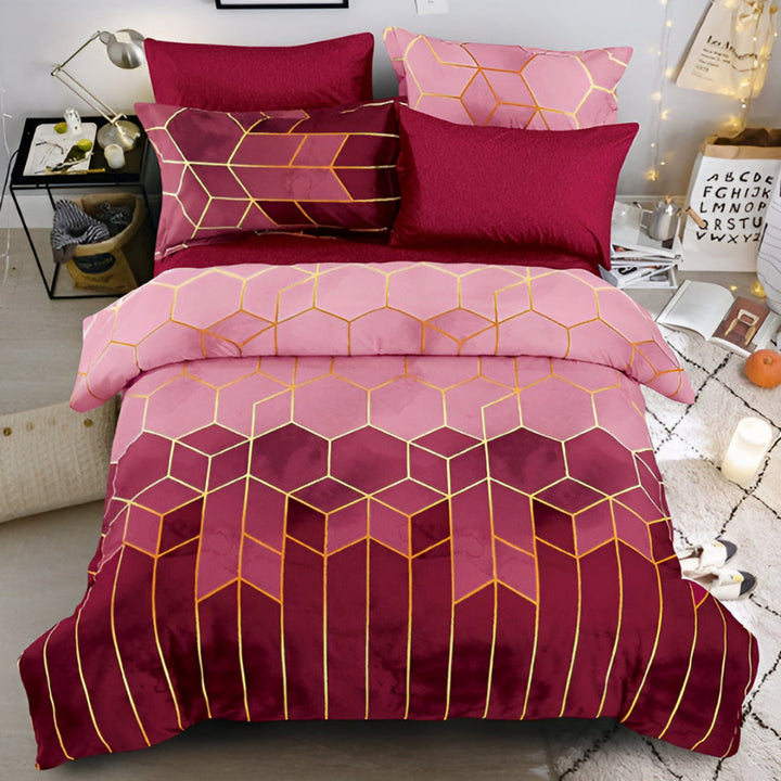 Norvo | Golden Cosmo Hive | 3pcs Dynecover Sett