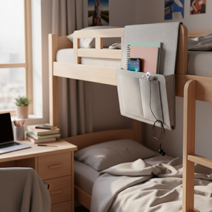 Essentials Within Reach – Tykk Filtdurabelt Materiale – Spar Plass Hold Orden & Nyt Nattkomfort Norvo