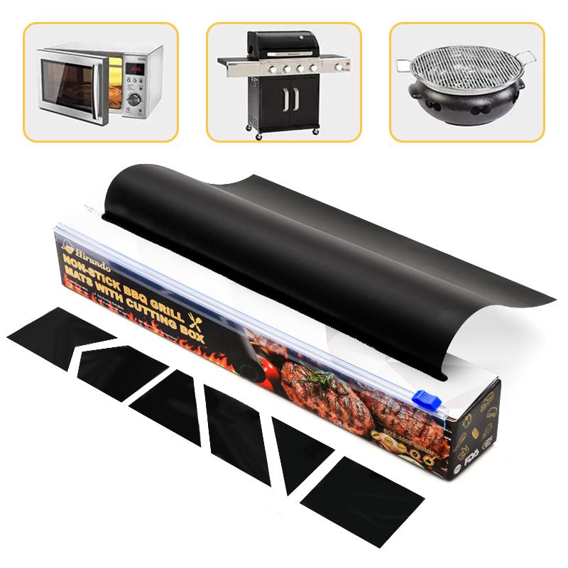 Norvo | Non-stick BBQ grillmatte med skjæringsboks