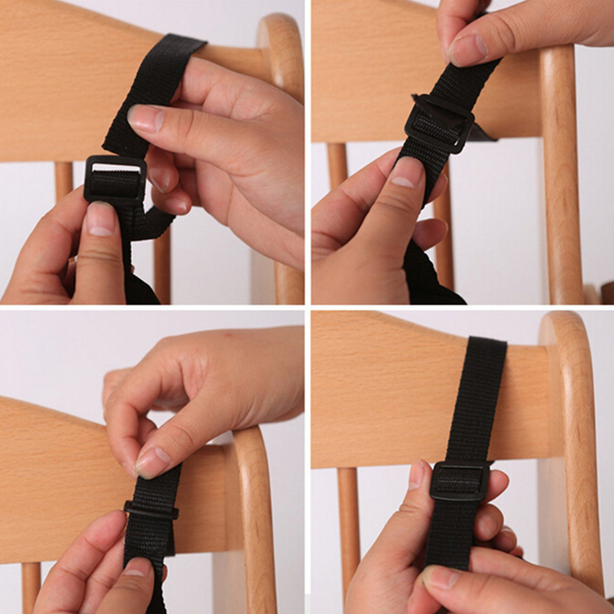 Norvo | SafeStrap 5-punkts sikkerhetsbelte med sele – Komfortabel og sikker løsning for barnevogner, triller og bilseter