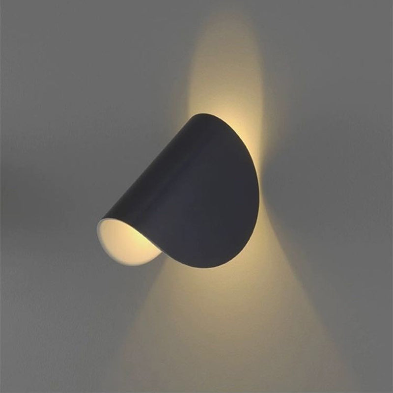 Norvo | Eveline Moderne Geometrisk LED 4 Farge Vegglys Innendørs/Utvendig Metall