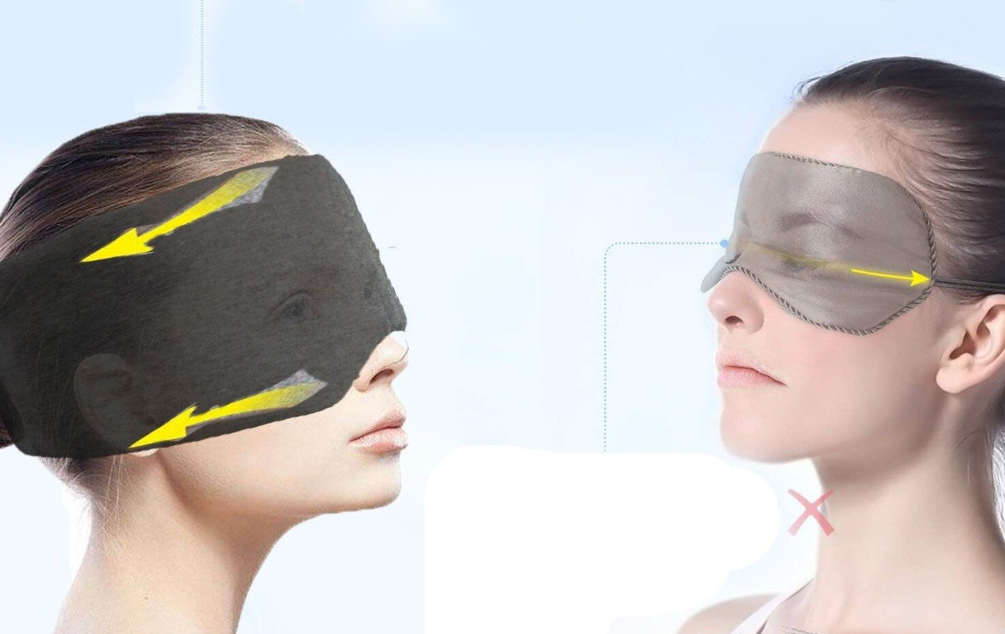 Norvo | Hodetelefoner for søvn, Bluetooth søvnhodetelefoner, trådløse søvnhodetelefoner, Bluetooth søvnmaske, søvnmaske med hodetelefoner