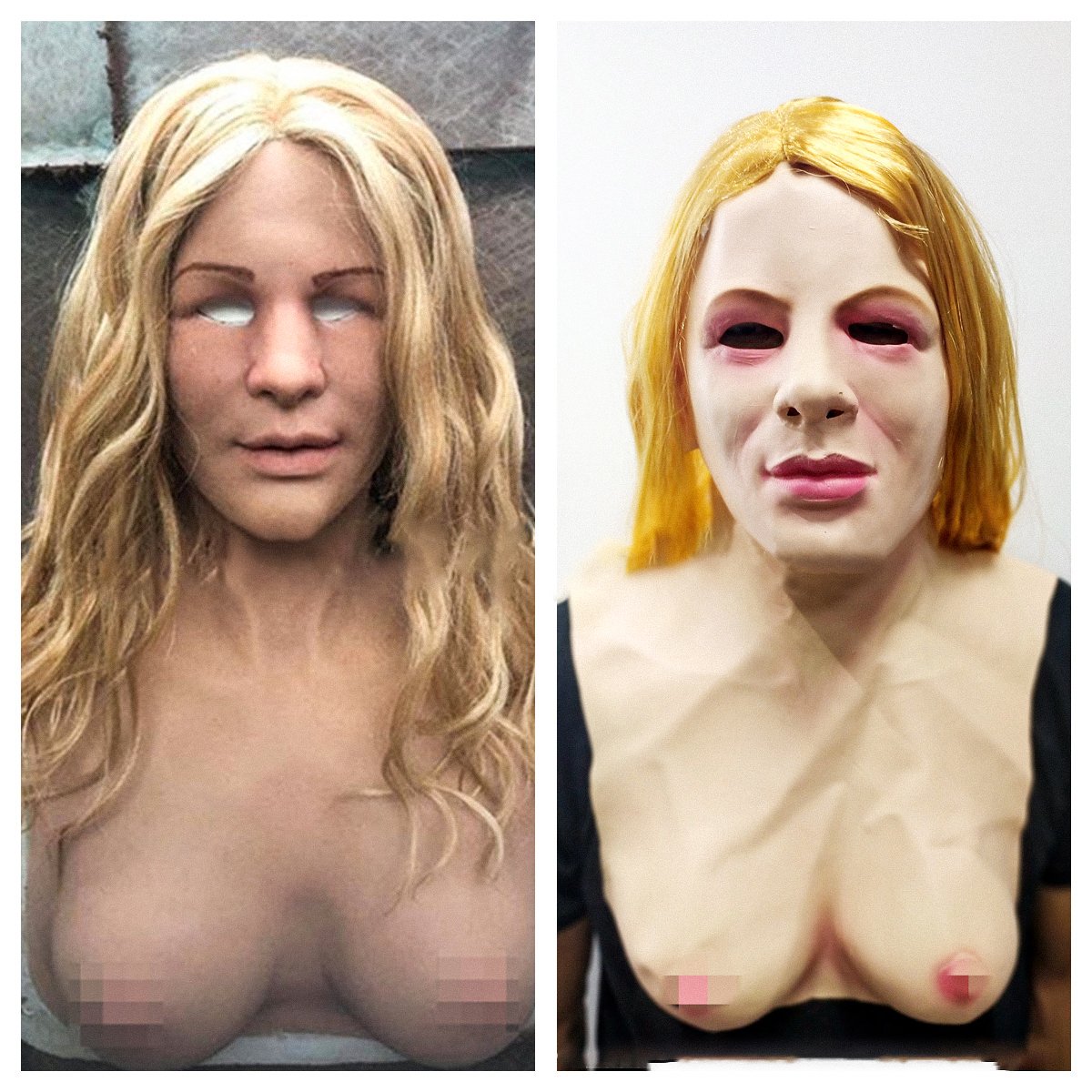 Norvo | MaskEnigma Halloween Realistisk Eldre Forkledning