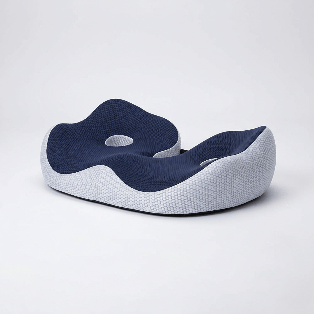 Norvo | Sklisikker sittpute laget av minneskum for reise og arbeidsplass