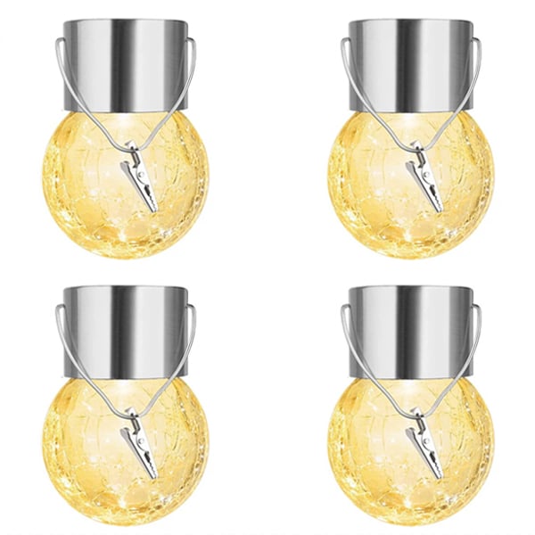 Norvo | Flerfarget Sprekk Glass Hengende Sollys