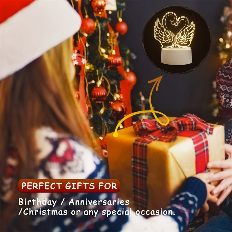 SwaneLume – USB 3D LED Bordbelysning Norvo