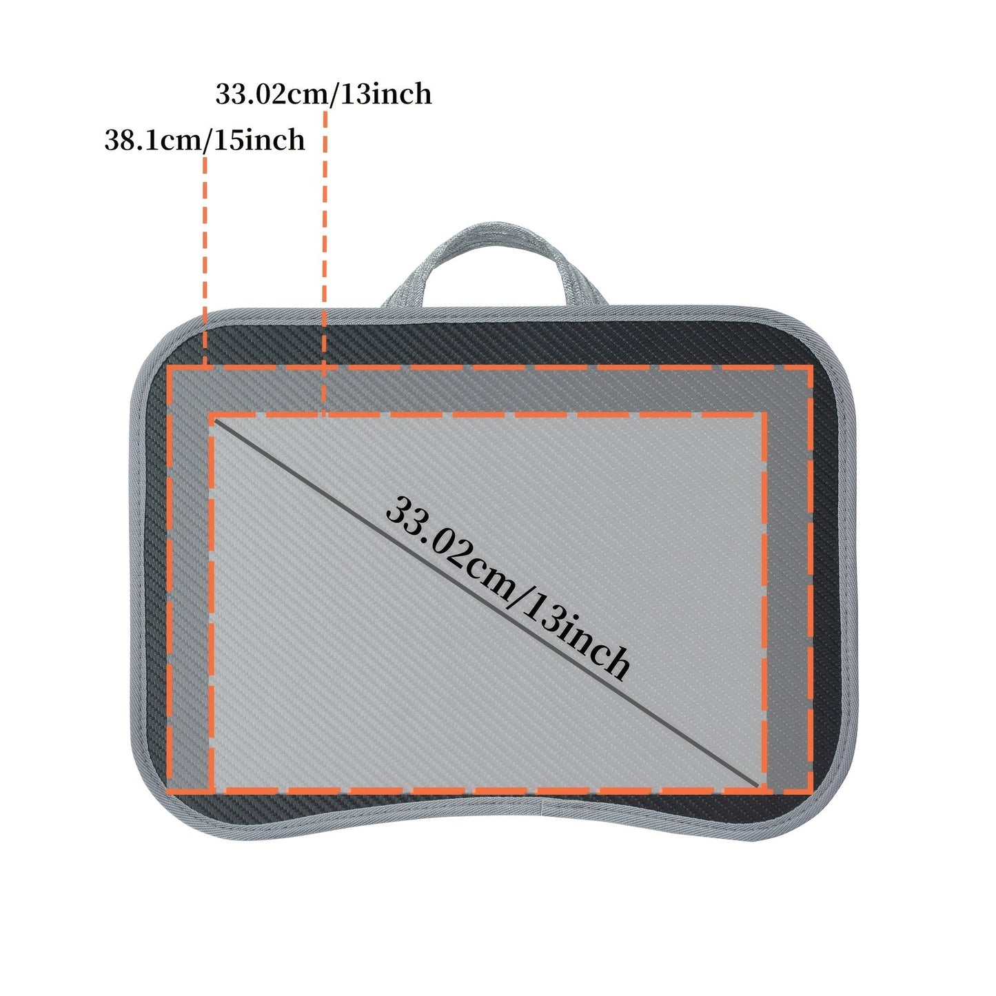 Norvo | Bærbart Laptopbord med Myk Bunn – For Seng, Sofa, og På Farten