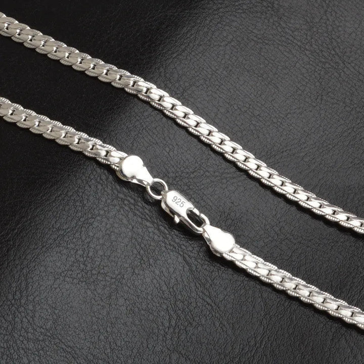 SilverGlow Halskjede – Luxe 925 Sølv Halskjede for Kvinner Norvo