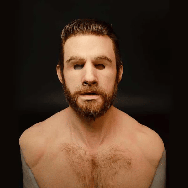 Norvo | MaskEnigma Halloween Realistisk Eldre Forkledning