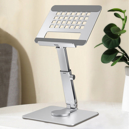 Norvo | Allsidig sammenleggbar nettbrettstativ, med justerbar vinkel og høyde, for nettbrett, telefon, avis, magasin