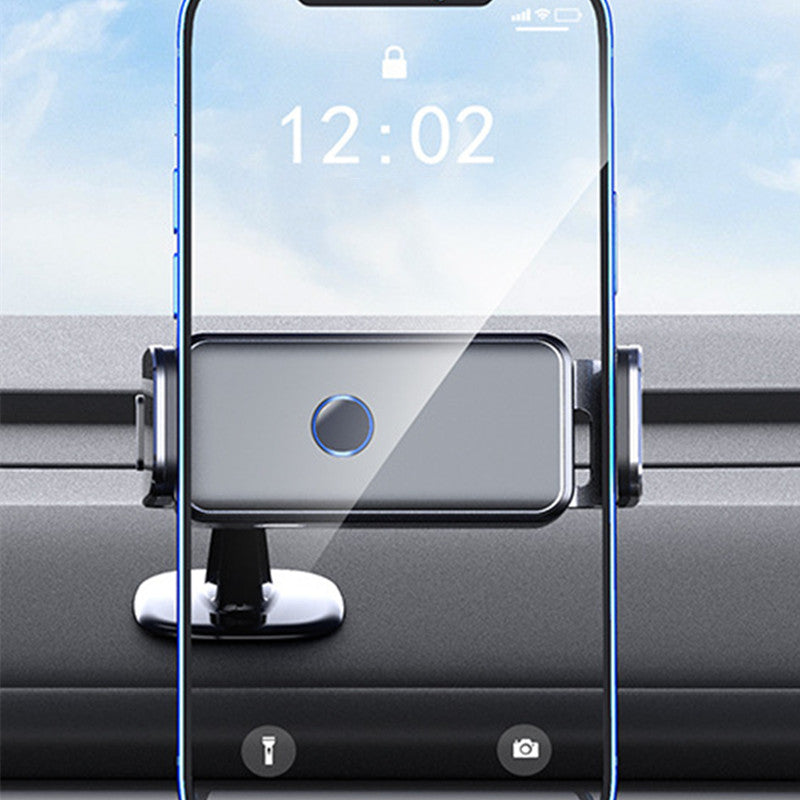 Norvo | Oppladbar biltelefonholder med 360¬∞ rotasjon, elektrisk drift og stabil design, for bilventilasjon og dashbord