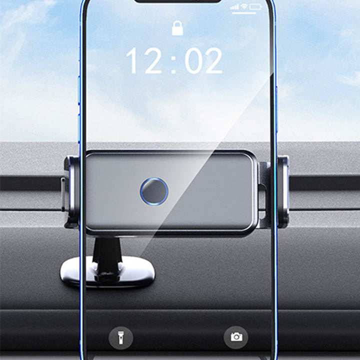 Norvo | Oppladbar biltelefonholder med 360¬∞ rotasjon, elektrisk drift og stabil design, for bilventilasjon og dashbord