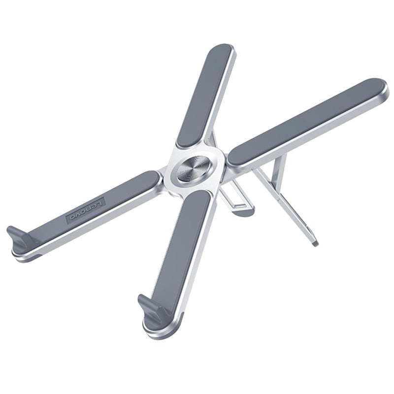 Norvo | Bærbar sammenleggbar aluminiums laptopstativ, med justerbar høyde, for bærbare datamaskiner