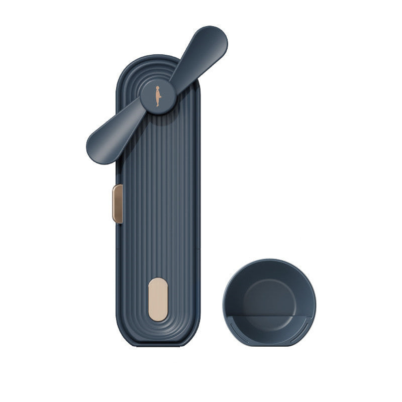 Norvo | Bærbar oppladbar håndholdt vifte, med to vindhastigheter og powerbank