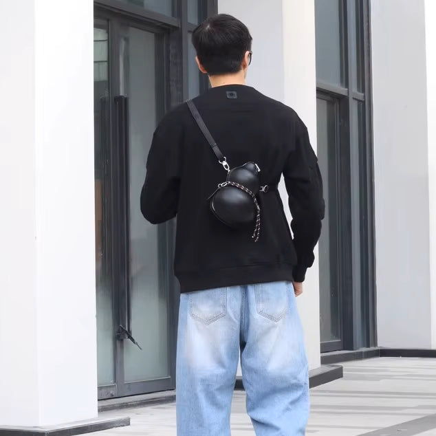 Norvo | Double-Bubble Skulptural Kunstnerisk Crossbody Bag