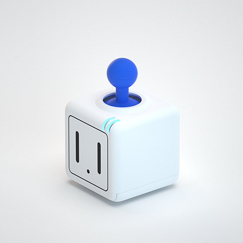 Norvo | Bærbar stresslindrende fidget kube leke med 3 vibrasjonsmoduser