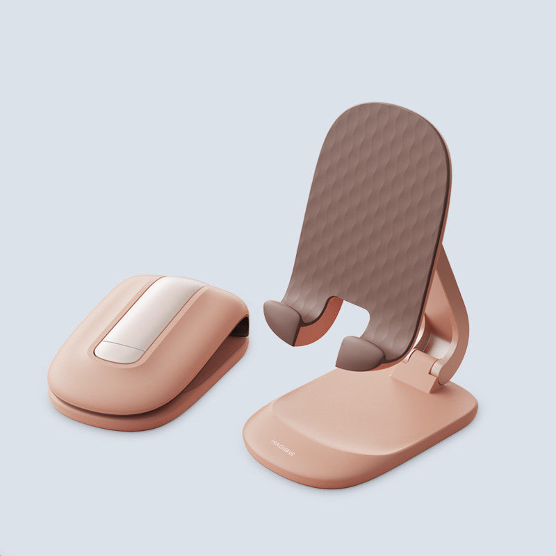 Norvo | Sammenleggbar Bærbar Telefonholder Stativ, med Flerfunksjonelle Synsvinkler & Høyder, for Telefon, Nettbrett, Switch