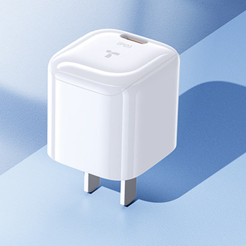 Norvo | Bærbar USB-C PD Vegglader, med Hurtiglading Chip, for Telefon, Nettbrett, Ørepropper & Mer