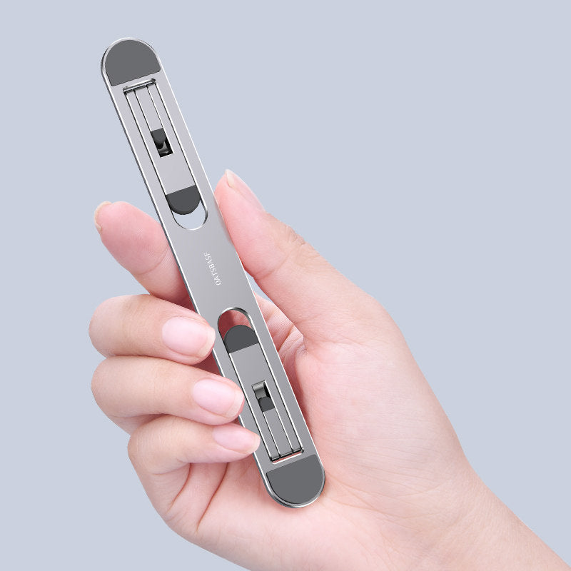 Norvo | Bærbar aluminiums laptopstativ, med justerbar og ergonomisk design, for hjem, kontor, studie og mer