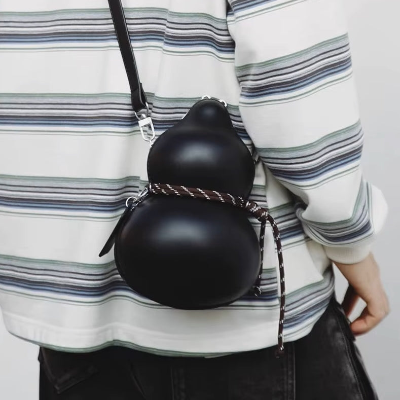 Norvo | Double-Bubble Skulptural Kunstnerisk Crossbody Bag
