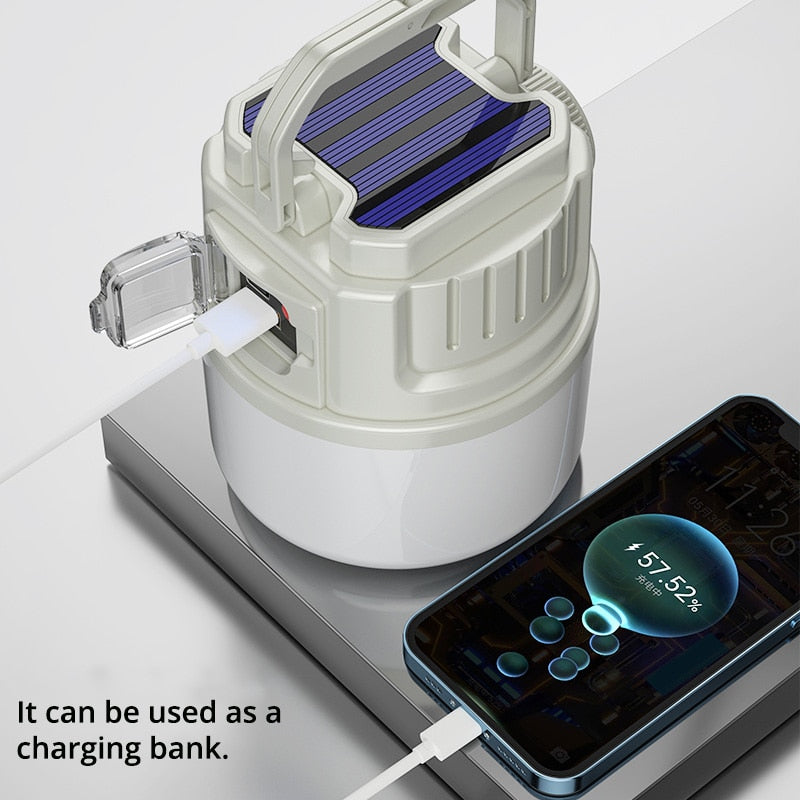 Norvo | Solar LED Utendørs USB Oppladbar Explorer Campinglys