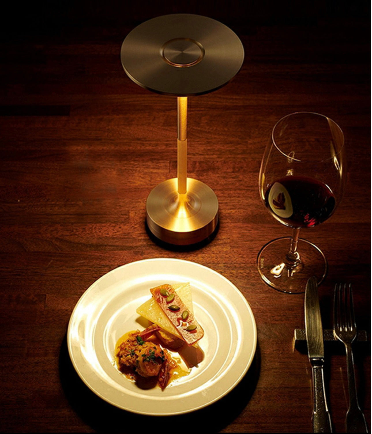 Norvo | ClarityGlow Luxe Edition | Trådløs LED Bordlampe