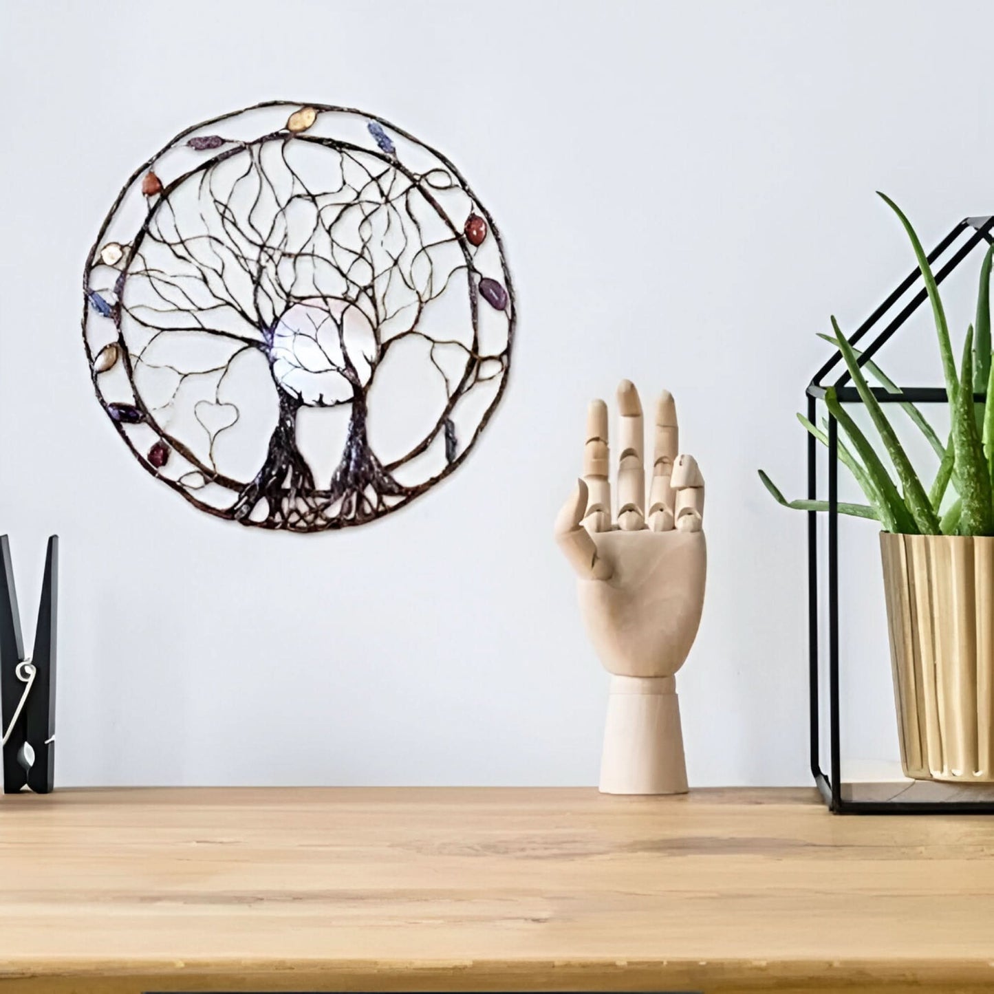 Norvo | Livets Tre Veggkunst Metall Dekor