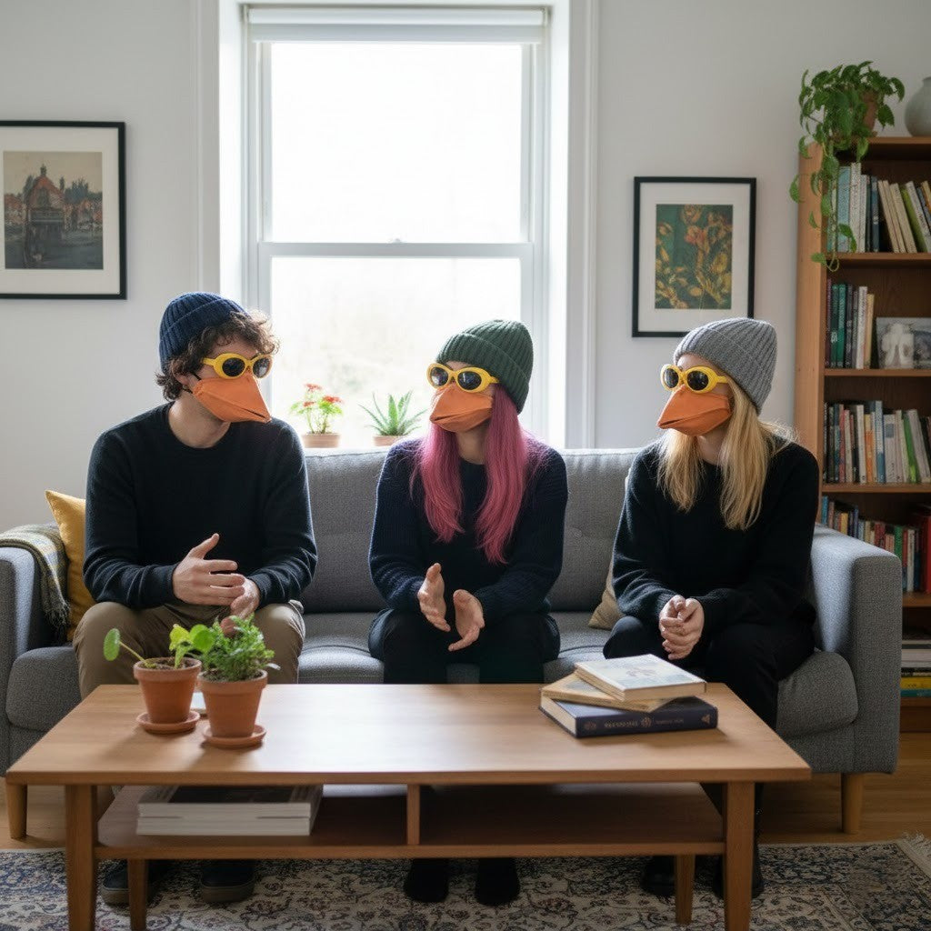 Norvo | Big Duck Mouth Ansiktsmaske