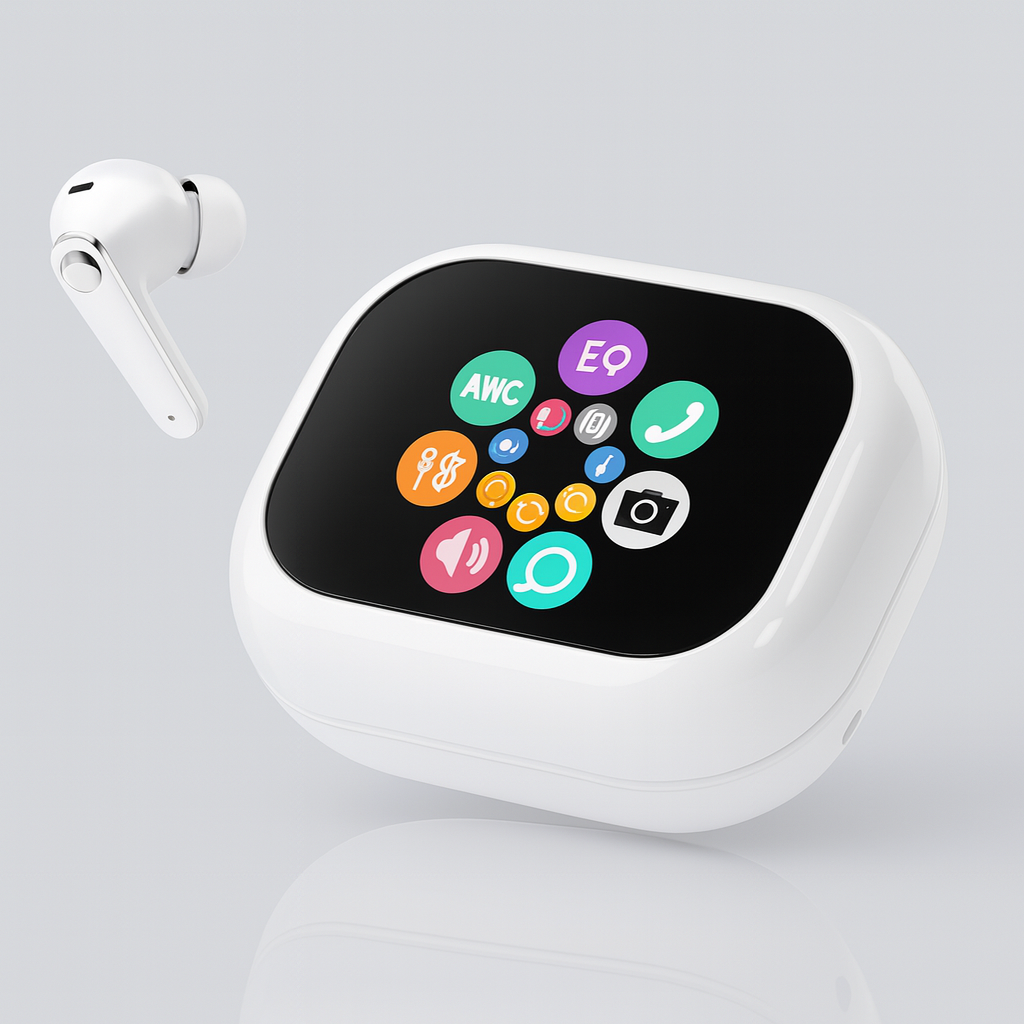 Norvo | AI Oversettende Ørepropper Trimfri Berøring Kontroll