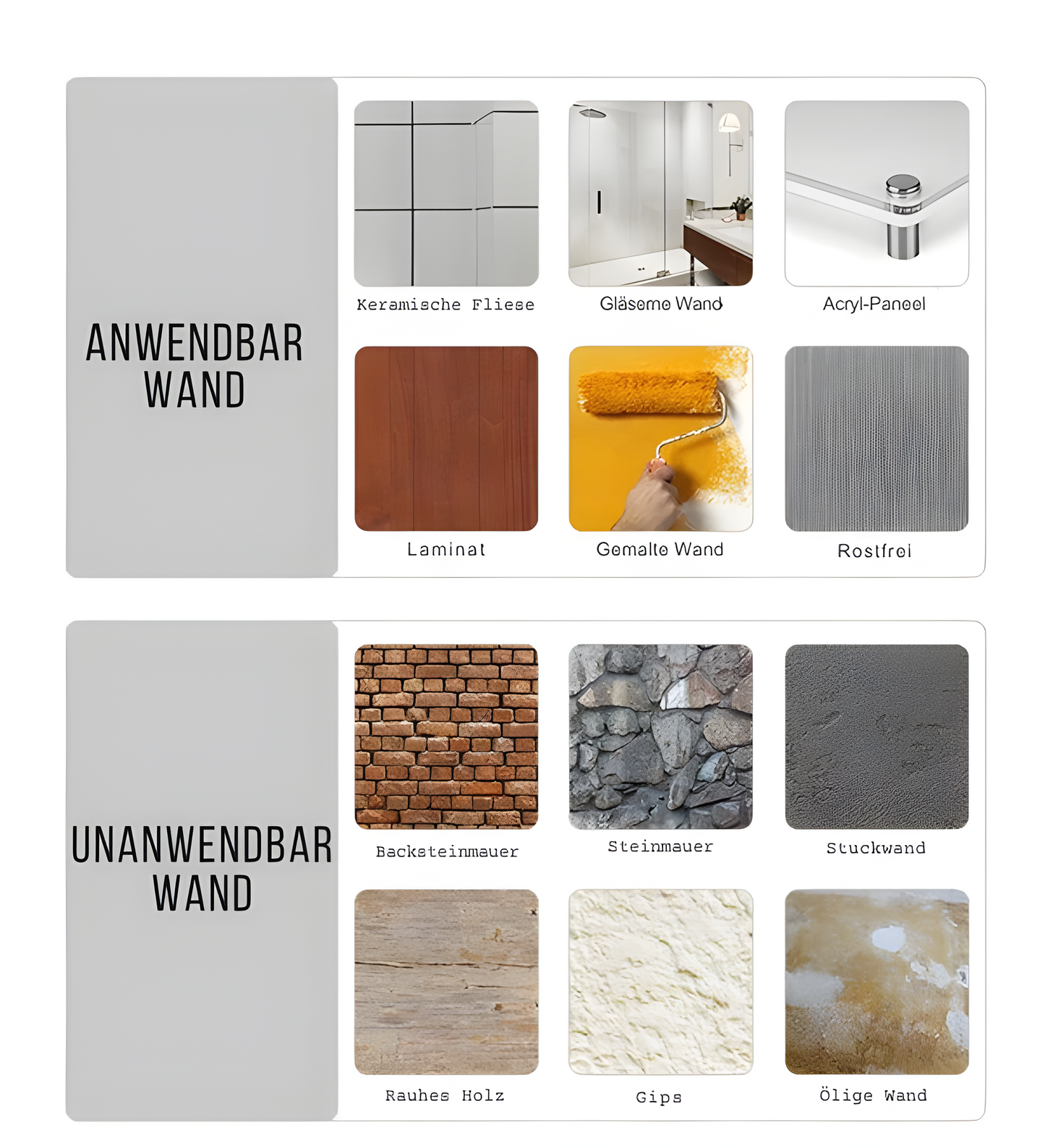 Norvo | Vegg Magic 3D Veggfliser Selvklebende | Uten Bor og Vanntett | Moderne Design