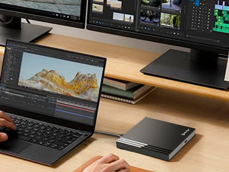 Norvo | Ekstern USB DVD-brenner med ekstern CD-stasjon