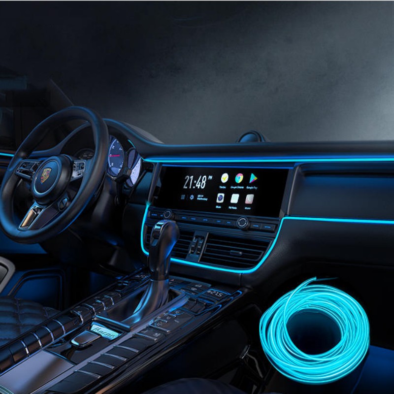 Norvo | USB Innendørs Ambient Light Strip For Biler