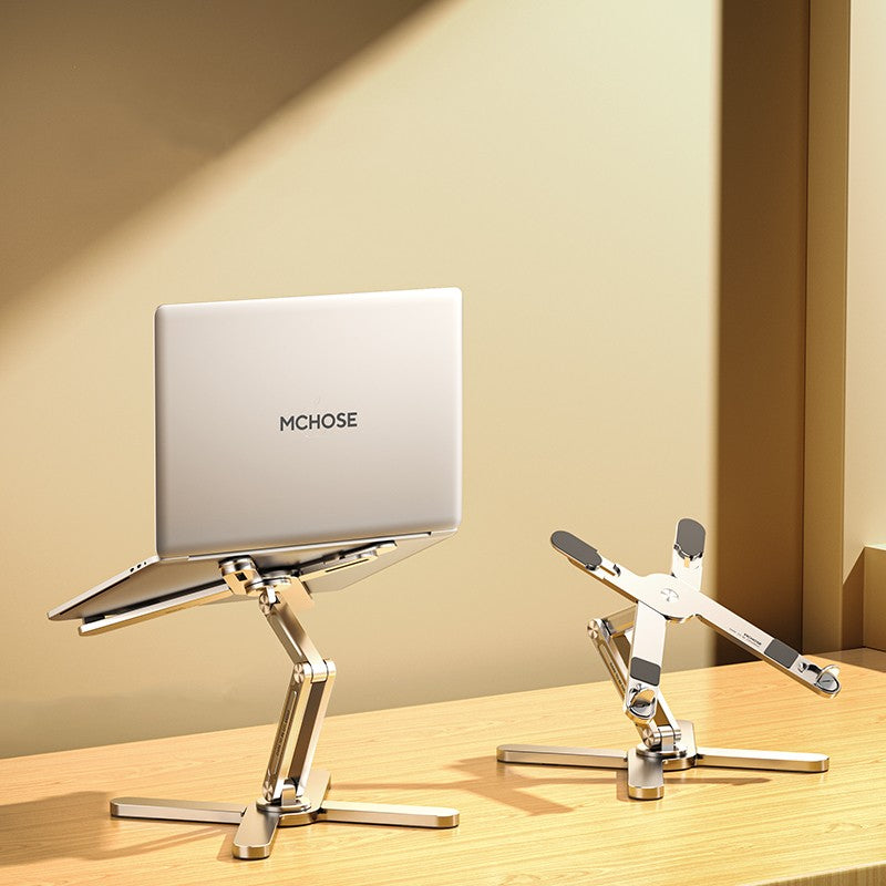 Norvo | 360° Roterende Kjøle Sammenleggbar Laptop Stativ