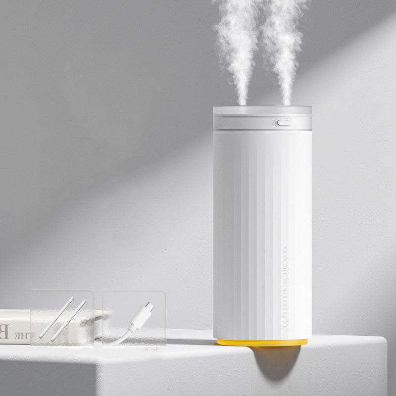 Norvo | Mini Bærbar Stille Dobbel Tåke Volum Luftfukter