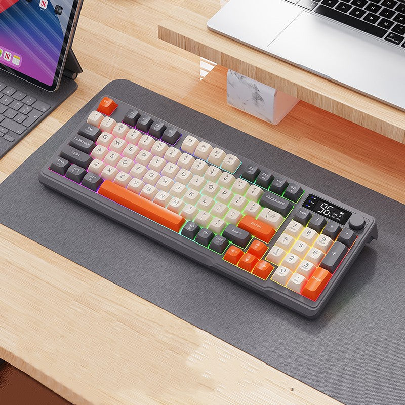 Norvo | Oppladbart Stille Dual Mode Bluetooth Trådløst Tastatur