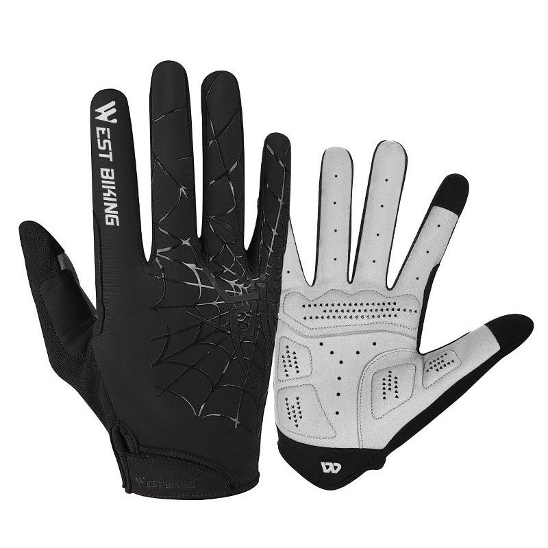 Norvo | Vår- og høst sjokkbeskyttende, pustende, vindtette, sensitiv touchskjerm hansker med fullfinger