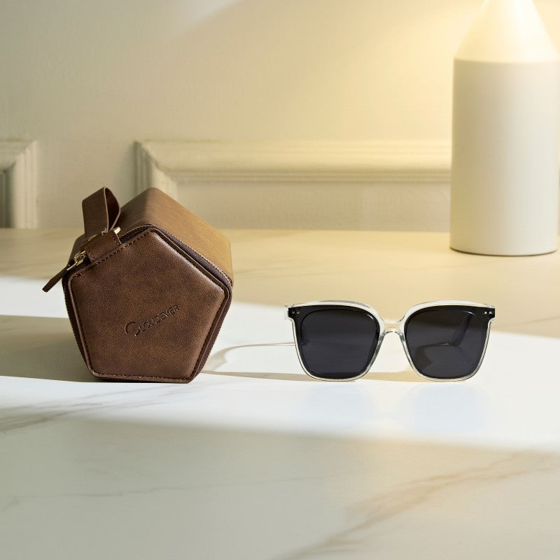 Norvo | Bærbar Trykkbestandig Stor Kapasitet Brilleetui