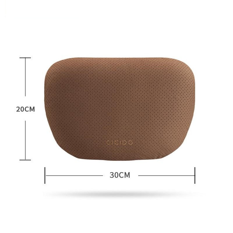 Norvo | Suede bil nakkepute og korsryggstøtte