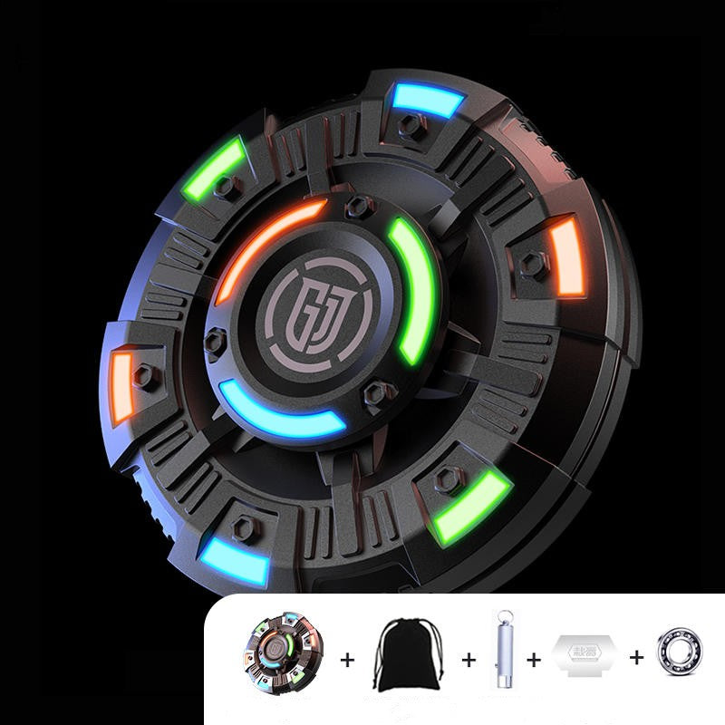 Norvo | Belyst Pop Mynt Finger Spinner