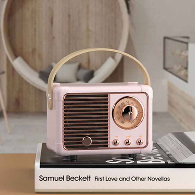 Norvo | Retro Bluetooth Subwoofer Mini Høyttaler