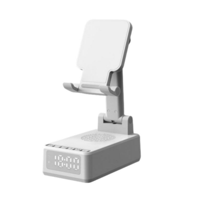 Norvo | Bluetooth-høyttaler Trådløs Lading Sammenleggbar Rotasjon Telefonstativ