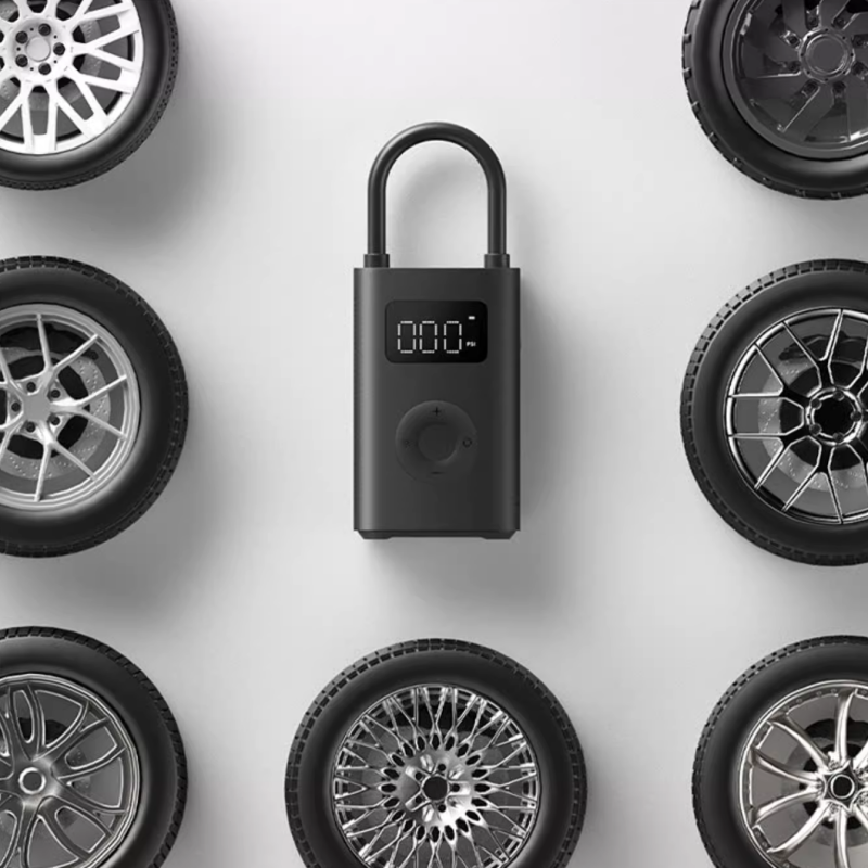 Norvo | Bærbar bil trådløs oppblåsbar luftkompressor