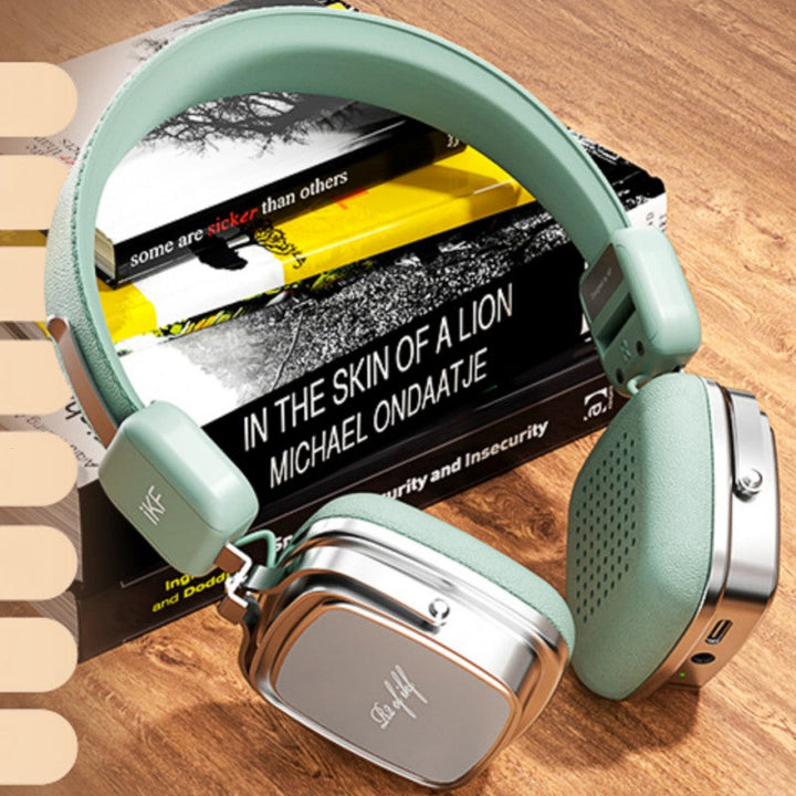 Norvo | Retro Stil Bluetooth Trådløse Hodetelefoner