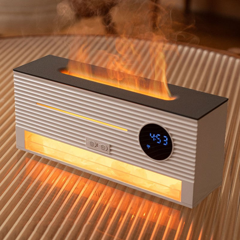 Norvo | Fjernkontroll Simulert Flamme Aromaterapi Luftfukter