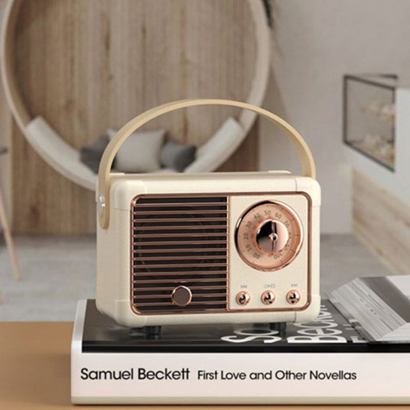 Norvo | Retro Bluetooth Subwoofer Mini Høyttaler