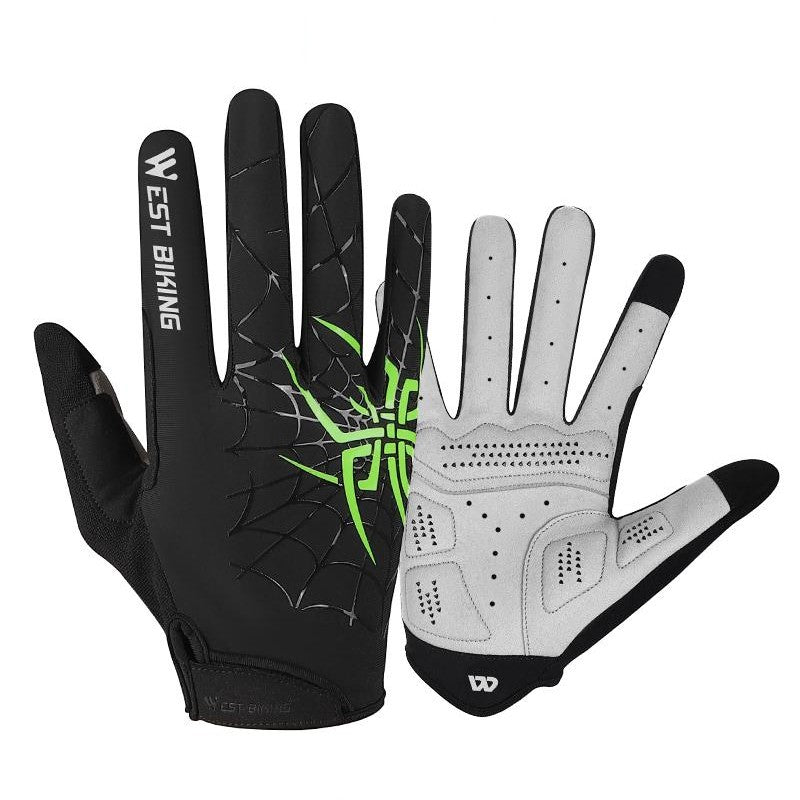 Norvo | Vår- og høst sjokkbeskyttende, pustende, vindtette, sensitiv touchskjerm hansker med fullfinger