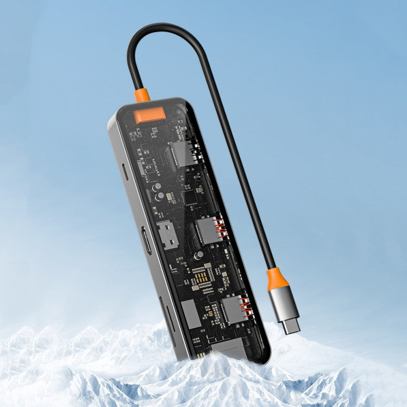 Norvo | Åtte-i-én Multi-Interface Gjennomsiktig Utvidelsesdokking