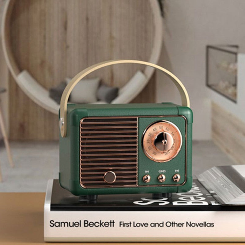 Norvo | Retro Bluetooth Subwoofer Mini Høyttaler