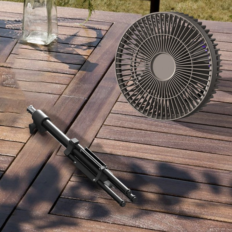 Norvo | Utendørs 4-i-1 Myggmiddel Strømbank Nattlys Vifte